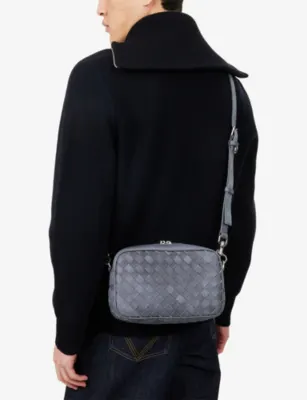 BOTTEGA VENETA Camera Suede Cross-Body Bag detail 3