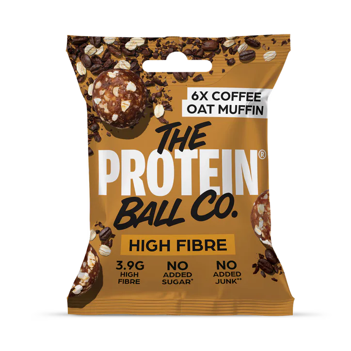 The Protein Ball Co Coffee Oat Muffin - High Fibre