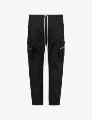 RICK OWENS Mastodon Slim-Fit Cotton Cargo Trousers