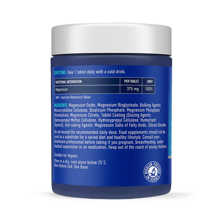 Bioglan Magnesium Bedtime tablets 375 mg 120 Tablets detail 2
