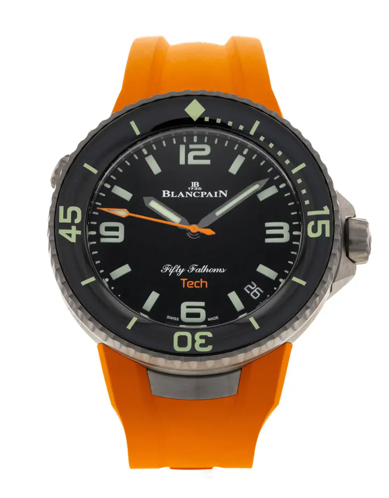 Blancpain Fifty Fathoms 5029-12B30-94A — 2025 — Excellent in Black Quarter Arabic – Pre-owned watches