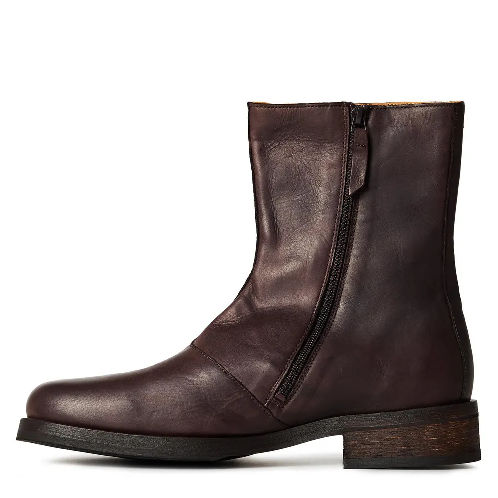 Our Legacy Mens Camion Boot in Matte Brown, additional product view 2