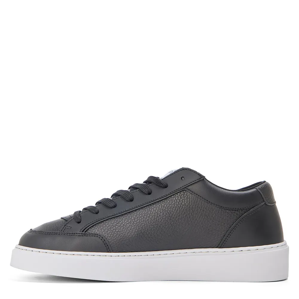 Cleens Men's Luxor Leather Low-Top Trainers detail 2