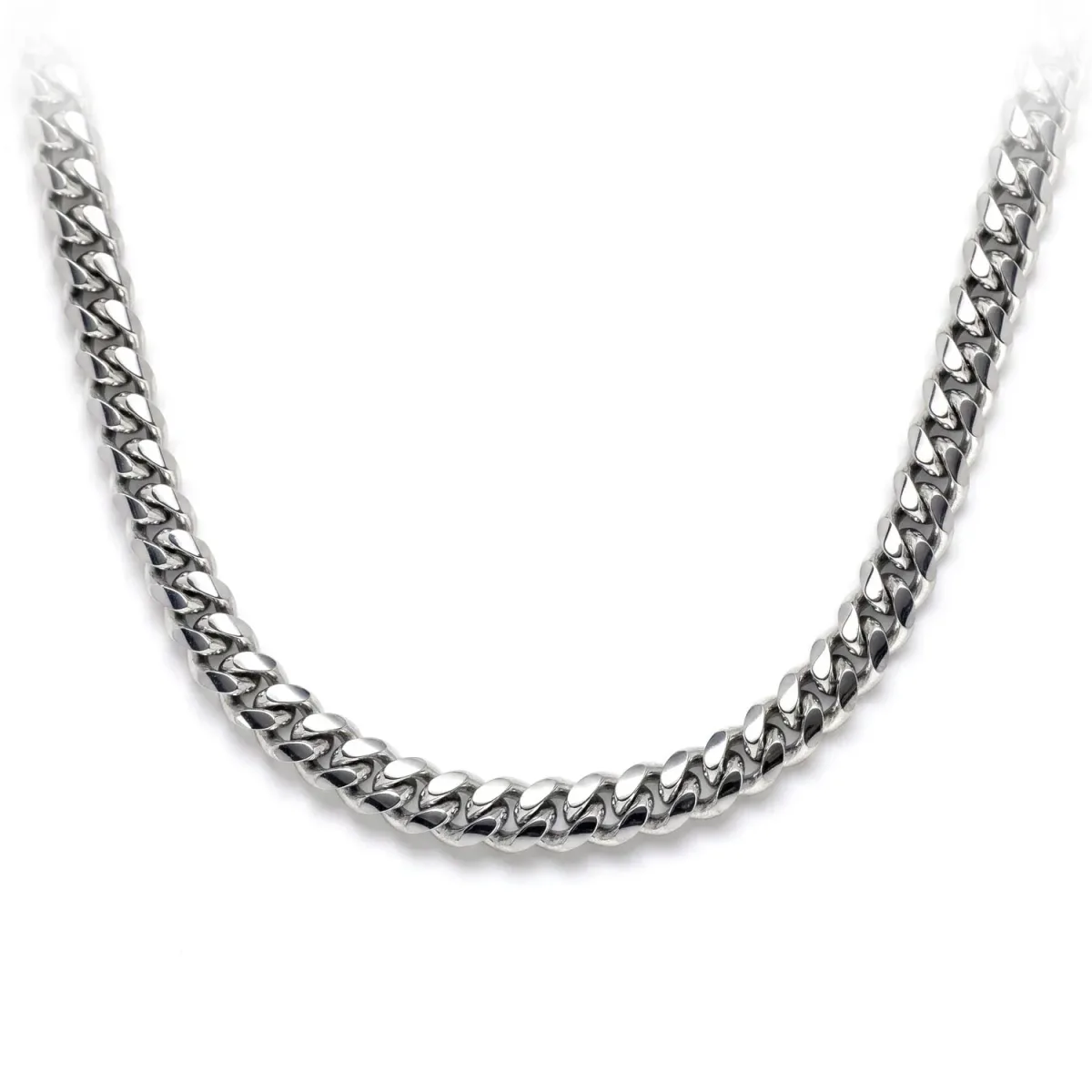 For Him Sterling Silver Cuban Chain in 3.5mm / 925 Sterling Silver / 16" – Chain