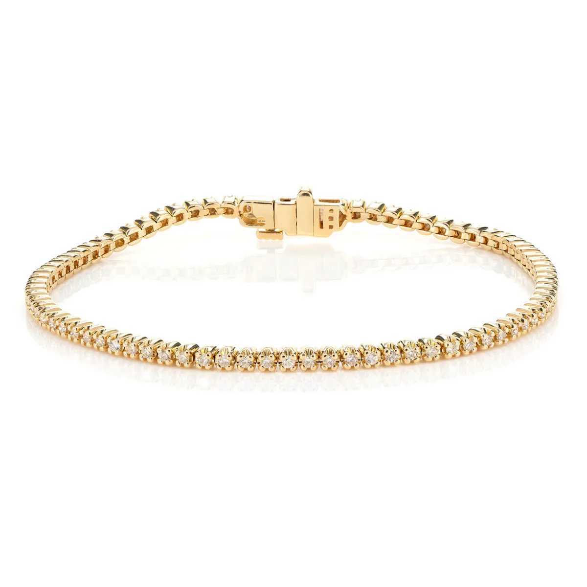 For Him Crown Set Diamond Tennis Bracelet