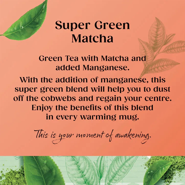 Twinings Superblends Super Green Matcha Tea Bags 20 Tea Bags detail 2