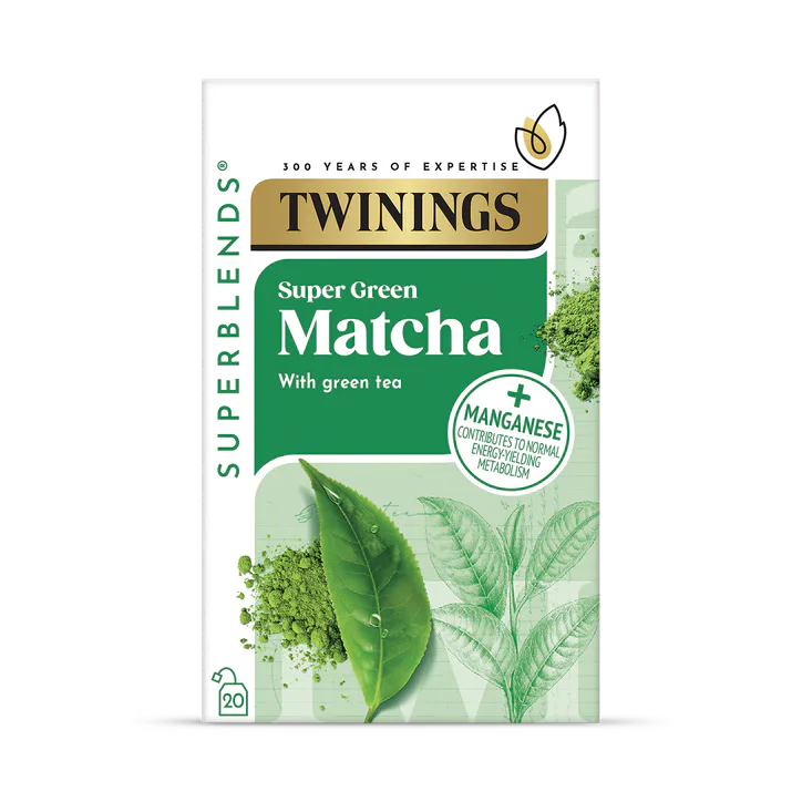 Twinings Superblends Super Green Matcha Tea Bags 20 Tea Bags