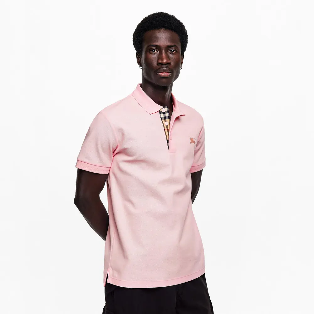 Burberry Men's Short Sleeve Polo Shirt detail 3