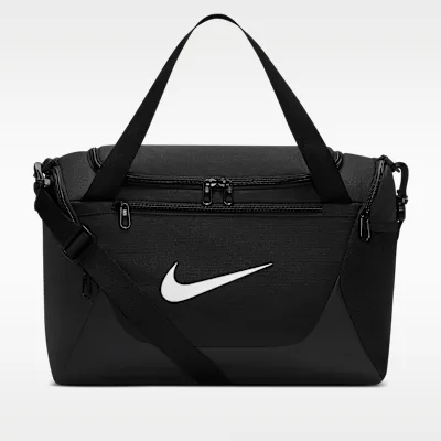 Nike Brasilia Training Duffel Bag (Extra Small, 24L) - Black/Black/White