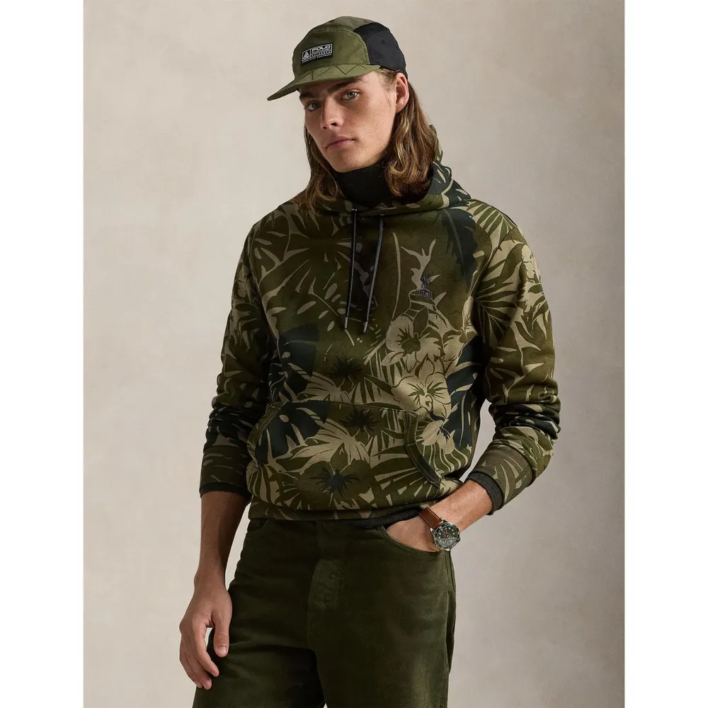 Polo Ralph Lauren Palm-Camo Double Knit Hoodie detail 2