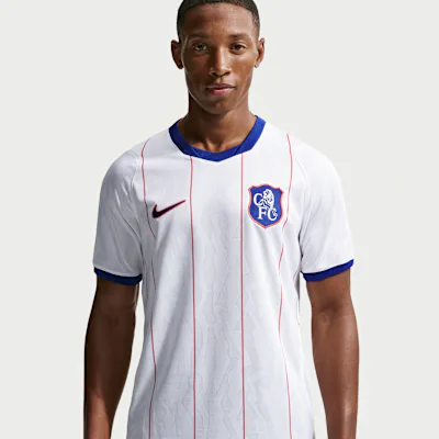 Nike Chelsea FC 2026/27 Stadium Third Men's Nike Dri-FIT Football Replica Shirt - White/Rush Blue/Global Red/Rush Blue