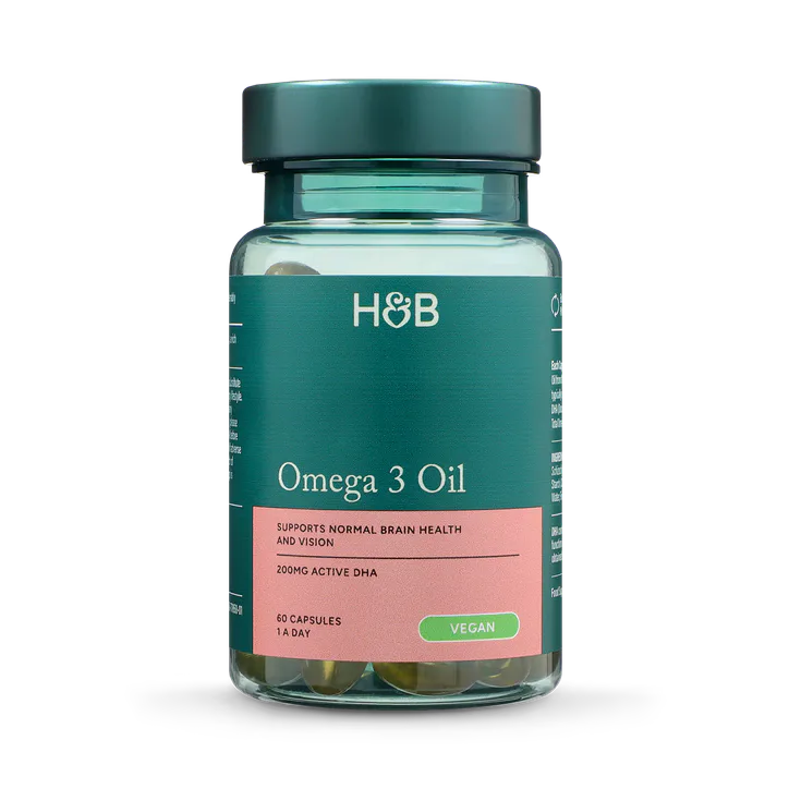 For Him Vegan Omega 3 Oil 500mg 60 Capsules