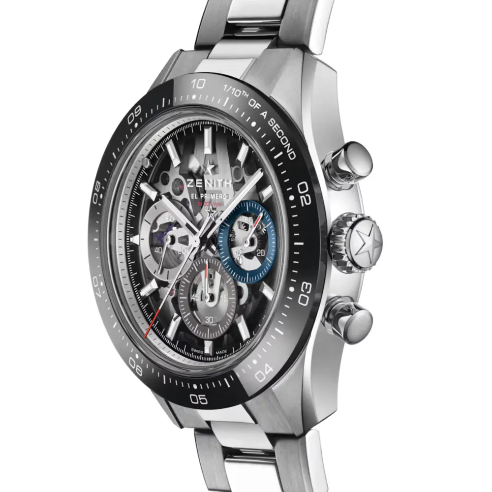Zenith Chronomaster Sport 41mm Mens Watch Skeleton - Interchangeable Strap detail 3