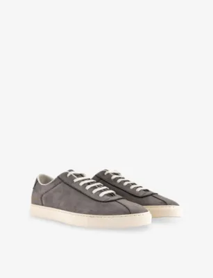 COMMON PROJECTS Tennis Leather Trainers - EUR 41 / 7 UK MEN in GREY, additional product view 3