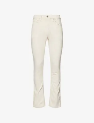 PAIGE "Transcend Federal 32"" Slim Straight Jeans"