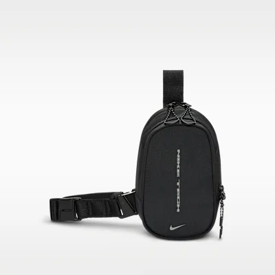 Nike Commute Nike Tech Cross-Body Bag (1L) - Black/Black/Reflect Silver