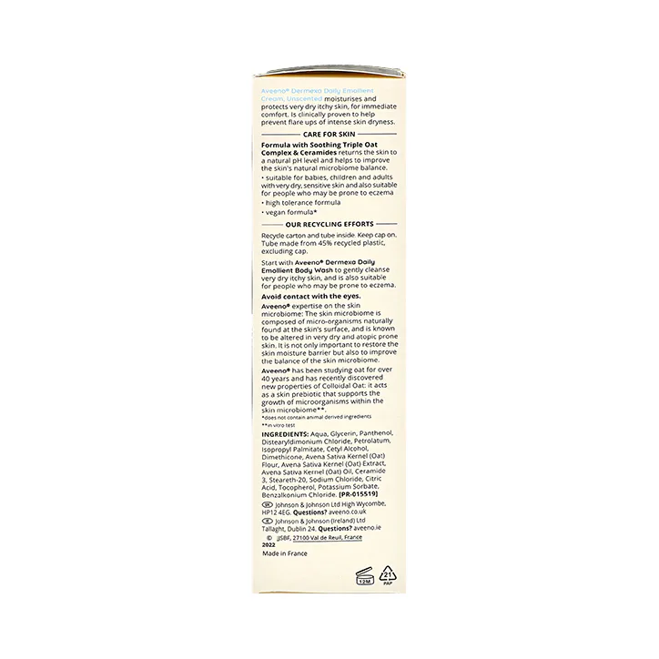 Aveeno Dermexa Daily Emollient Cream 200ml detail 2