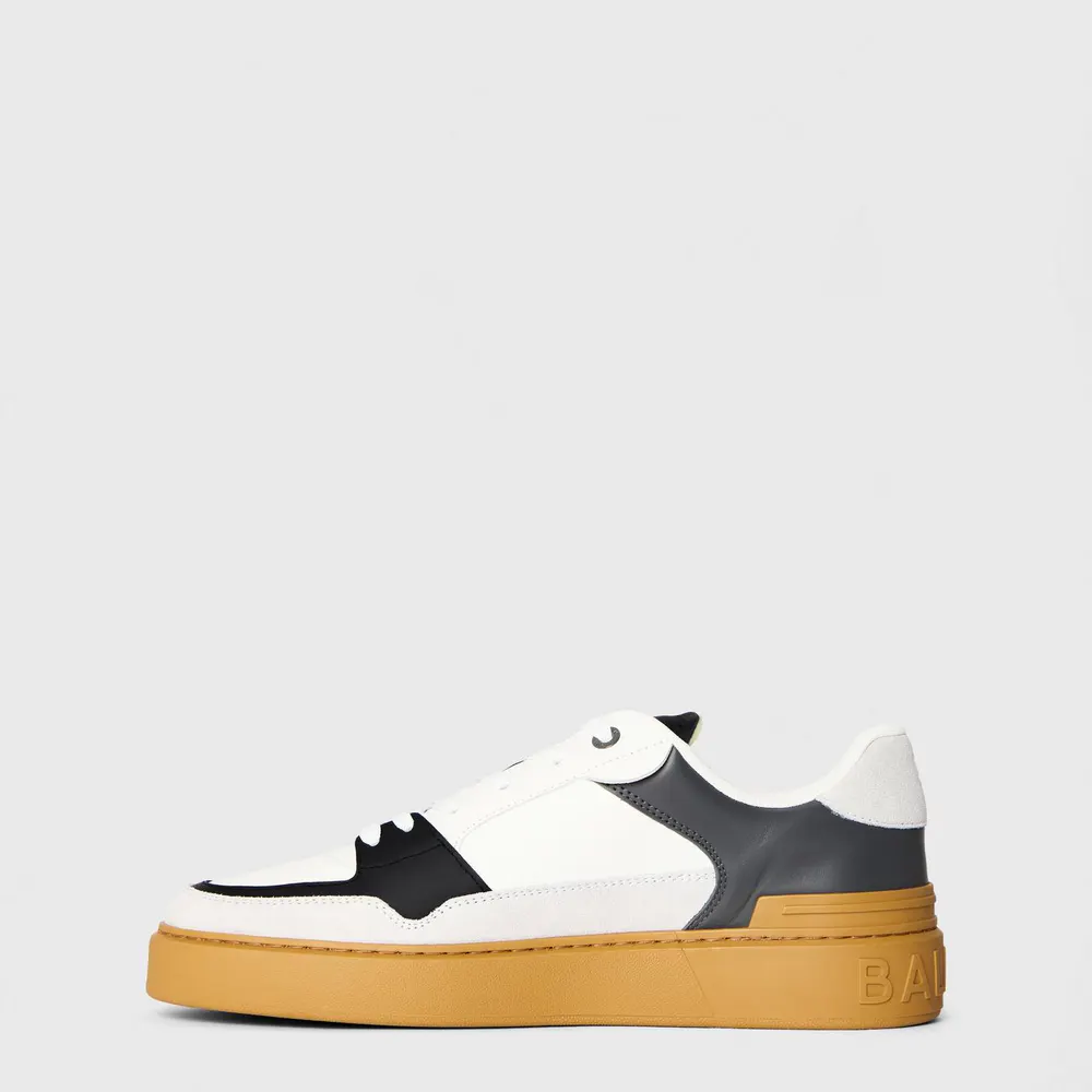 Balmain Men's B Court Flip Low-Top Trainers detail 2