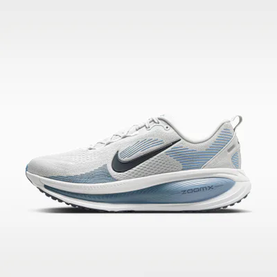 Nike Vomero 18 Men's Road Running Shoes - Grey Fog/Off-White/Work Blue/Dark Obsidian