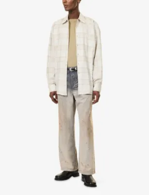 OUR LEGACY Rig Chino Cotton-Blend Trousers detail 2