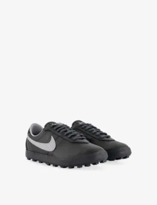 For Him Astrograbber Leather Trainers - 3.5 in OFF NOIR CEMENT GREY, additional product view 3