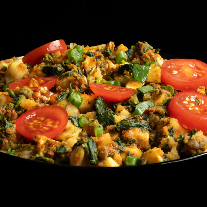 NO BLOAT Saag Aloo 4 x 50g Pouches, additional product view 3
