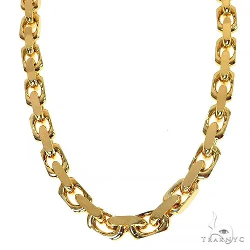 JALGAS - AMERICAS GOLD 14K Yellow Gold Diamond Cut Solid Anchor Link Chain 6mm 68328 in 26 Inches – Chain