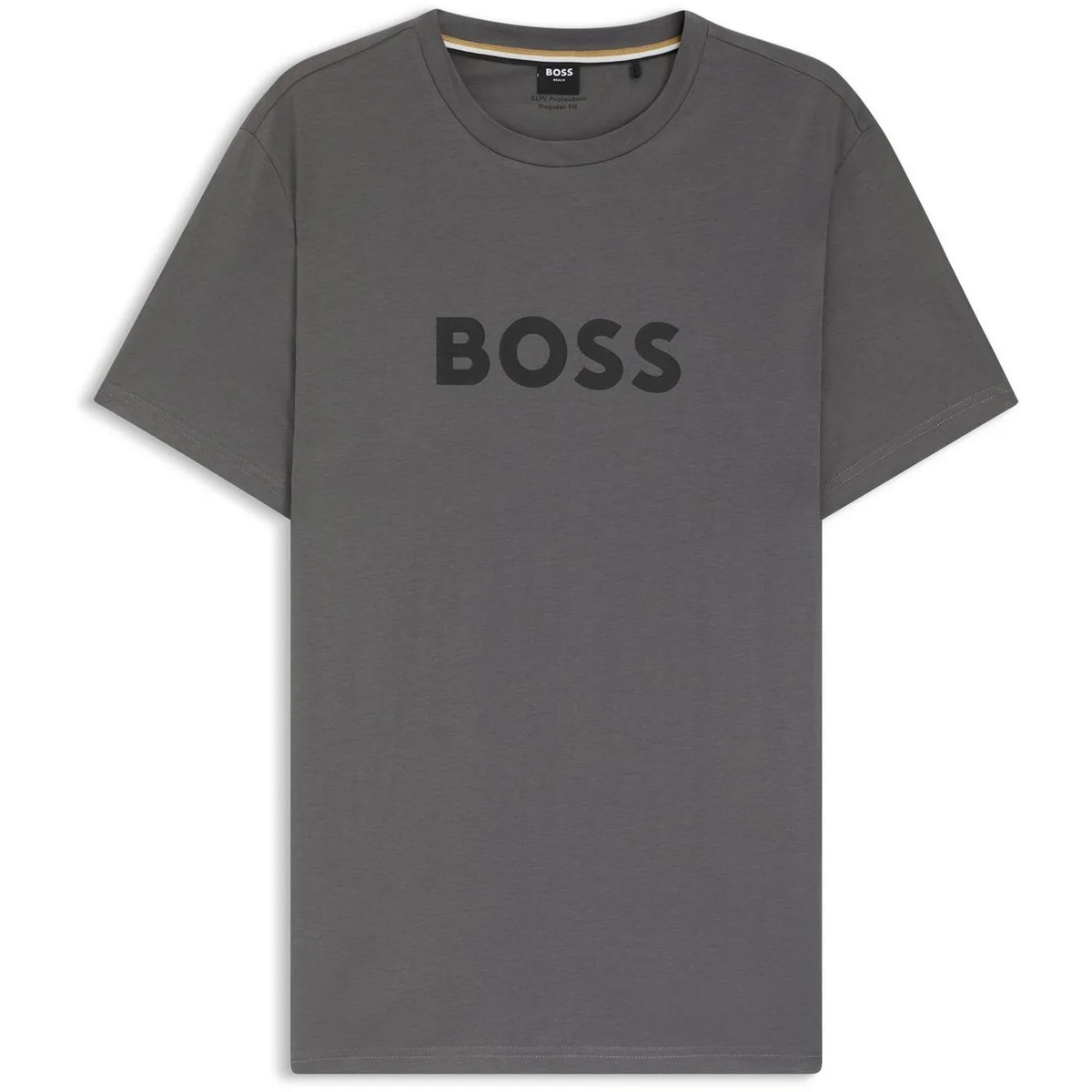 Boss Men's Logo Cotton Short-Sleeve Crew-Neck T-Shirt
