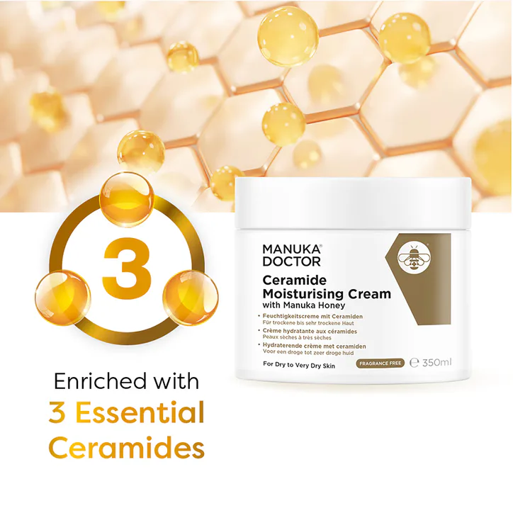 Manuka Doctor Ceramide Moisturising Cream 350ML, additional product view 2