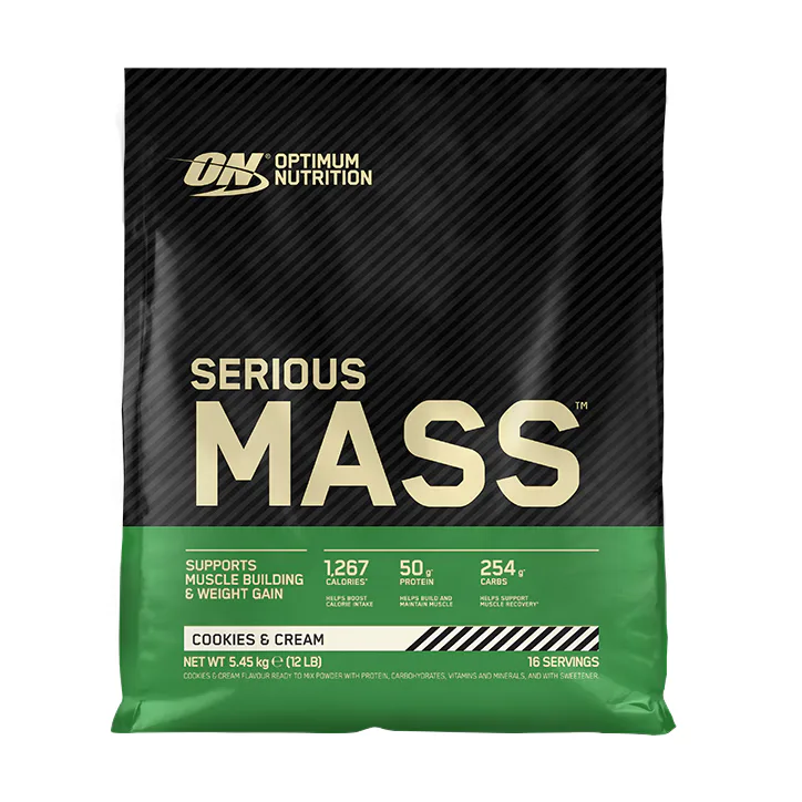 Optimum Nutrition Serious Mass Cookies & Cream 5.4kg