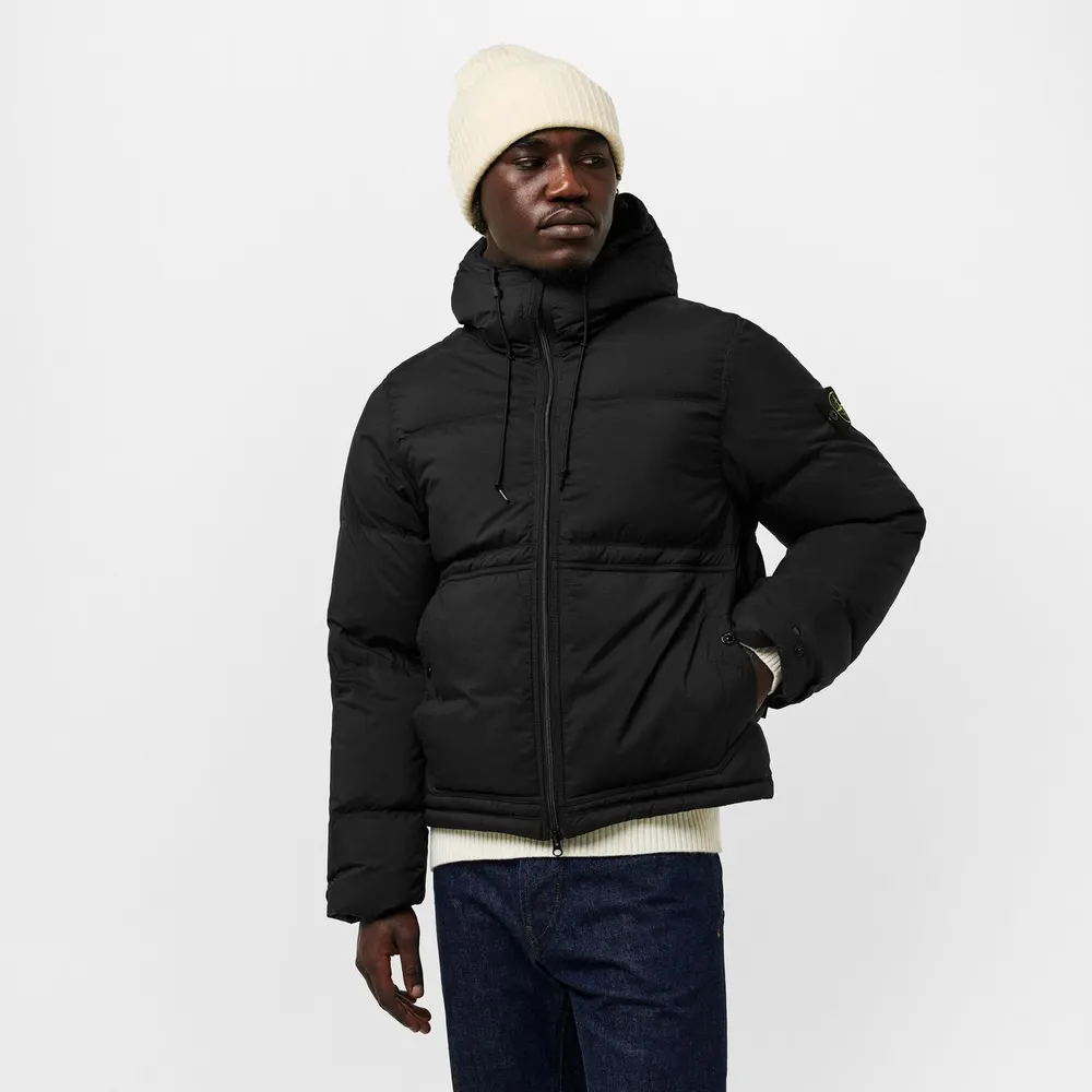 Stone Island Men's Quilted Medium Puffer Jacket detail 3