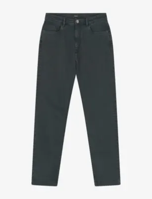 BOGGI MILANO Straight-Leg Regular-Fit Stretch Denim-Blend Jeans