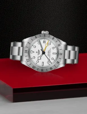 TUDOR Black Bay Pro Stainless-Steel Automatic Watch 39mm in WHITE, additional product view 3