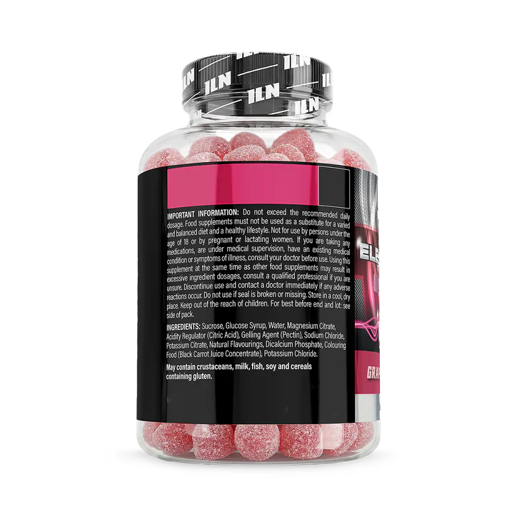 Iron Labs Nutrition Electrolyte Gummies - Hydration Electroytes - 60 Gummies Grapefruit Flavour detail 3