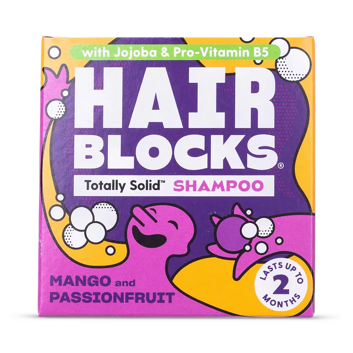 Shower Blocks Solid Shampoo - Mango & Passionfruit