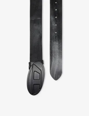 DIESEL B-1DR 2.0 Leather Belt - 36 detail 2