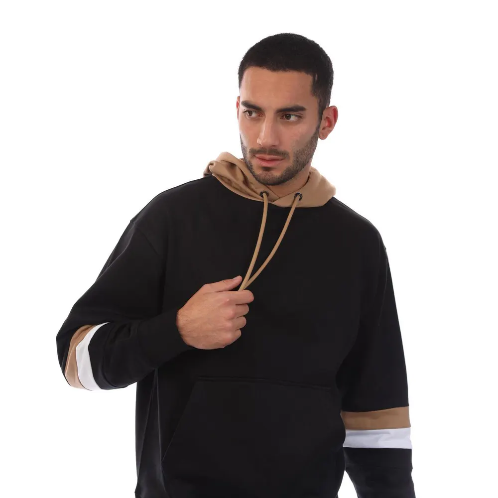 Boss Sullivan 20 Hoodie in Black, additional product view 2