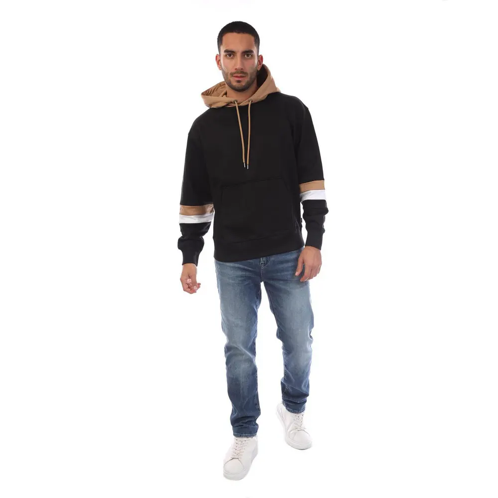 Boss Sullivan 20 Hoodie in Black, additional product view 3