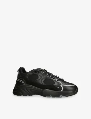 CLEENS Pulse Runner Leather And Mesh Trainers - EUR 40 / 6 UK MEN detail 3