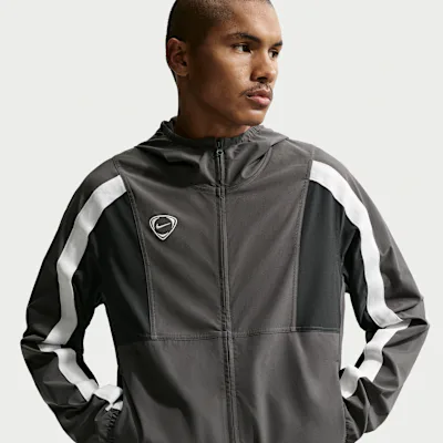 Nike Energy Men's Repel Football Woven Jacket - Medium Ash/Off-Noir/Summit White/Summit White