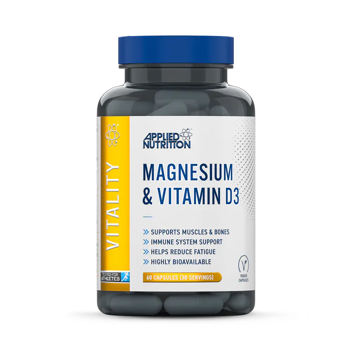 Applied Nutrition Magnesium & Vitamin D3 - 60 Capsules