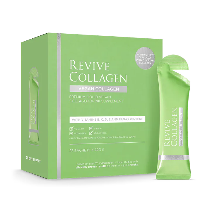 Revive Collagen Vegan Collagen Premium liquid Supplement 28 Sachets