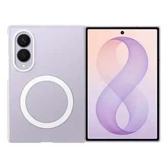 Samsung Clear Magnet Case & A-R Film (2pk) for Galaxy Z Fold8