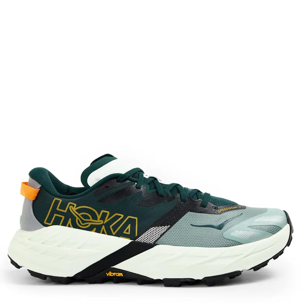 Hoka Mens Hoka Speedgoat 7 in Bay Leaf/Sea – Footwear