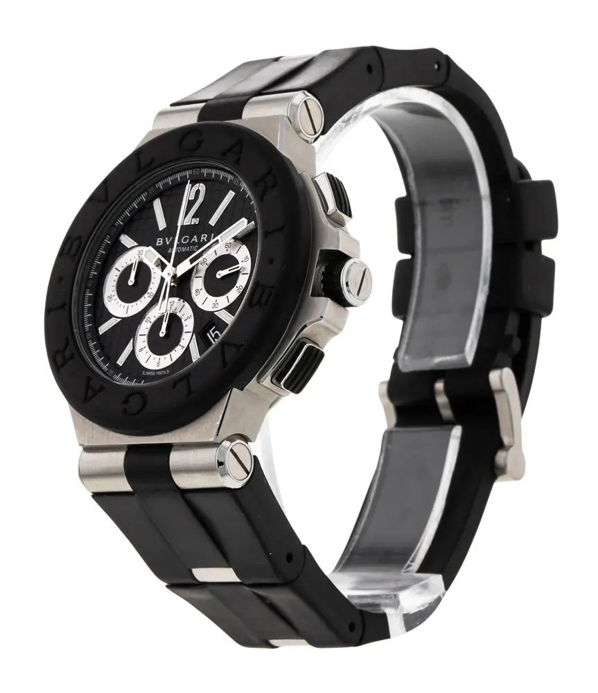 Bvlgari Diagono 101635 — 2002 — Very good in Black Baton, additional product view 2