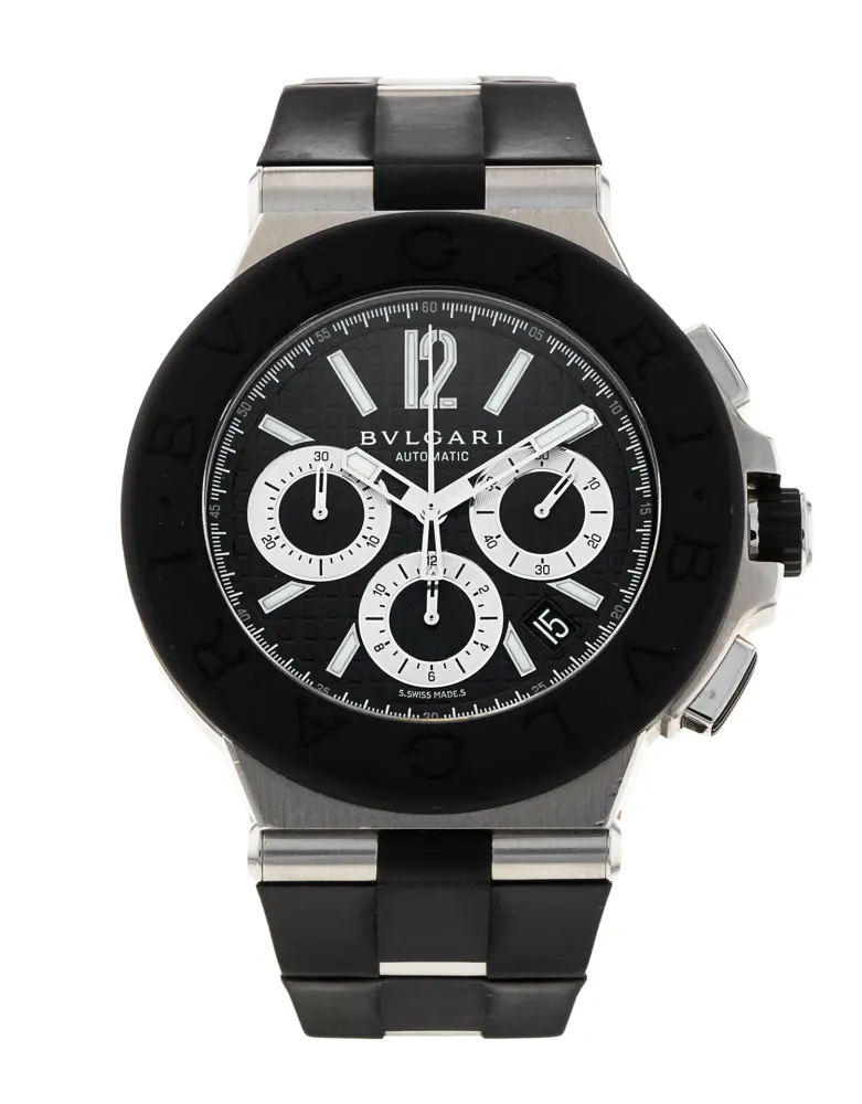 Bvlgari Diagono 101635 — 2002 — Very good in Black Baton – Pre-owned watches
