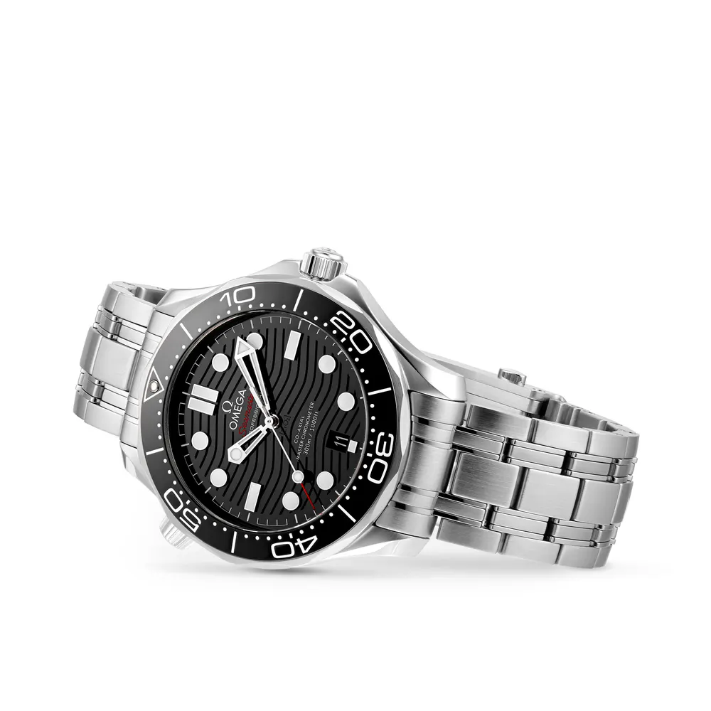 Omega Seamaster Diver 300 Co-Axial Mens Watch in Black, additional product view 3