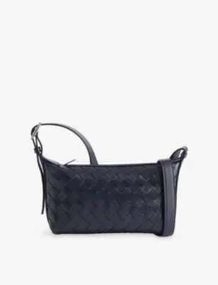 BOTTEGA VENETA Traveler Leather Phone Pouch