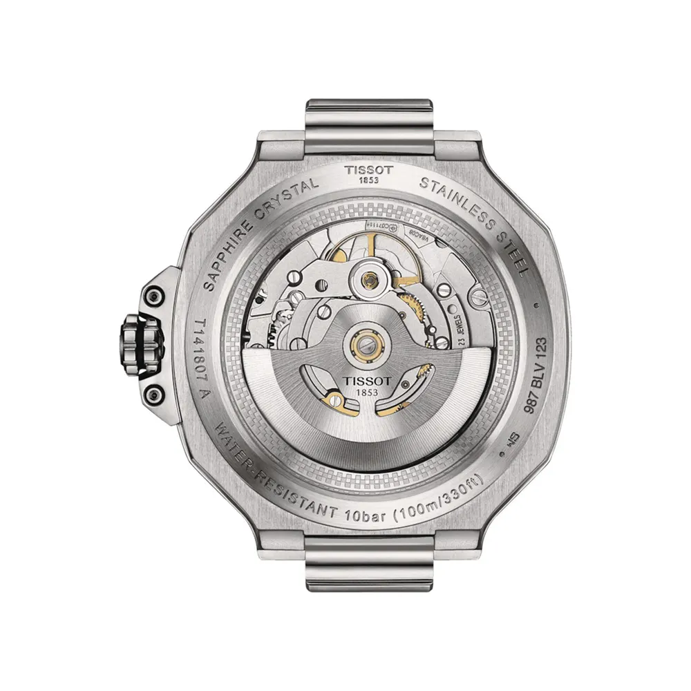 Tissot T-Race Powermatic 80 41mm Mens Watch Blue detail 3