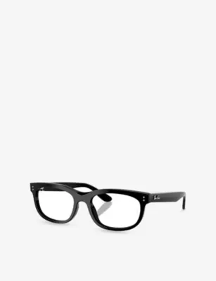 RAY-BAN RX5489 Balorette Rectangle-Frame Acetate Optical Glasses detail 2